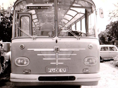 1966- Historische Busse von Rangau Reisen GmbH