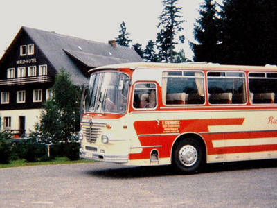 1969- Historische Busse von Rangau Reisen GmbH