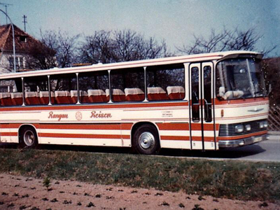 1972- Historische Busse von Rangau Reisen GmbH